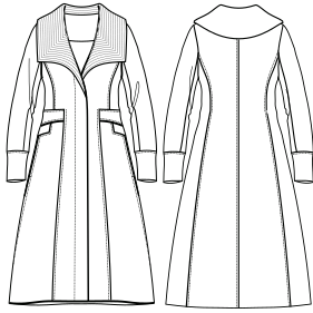 Fashion sewing patterns for LADIES Coats